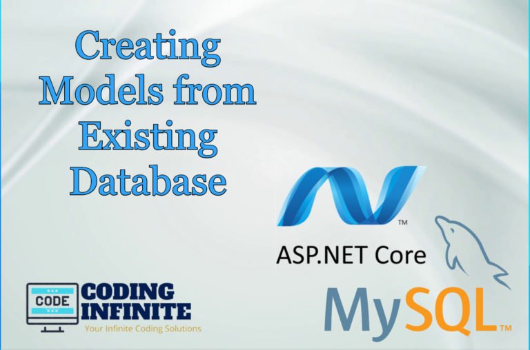 Entity Framework Core Database First – Asp.Net Core Scaffold MySql DB