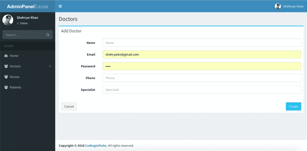 CRUD Operations in Core MVC Coding Infinite