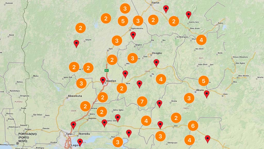 Android Google Map Custom Marker Clustering Tutorial Example