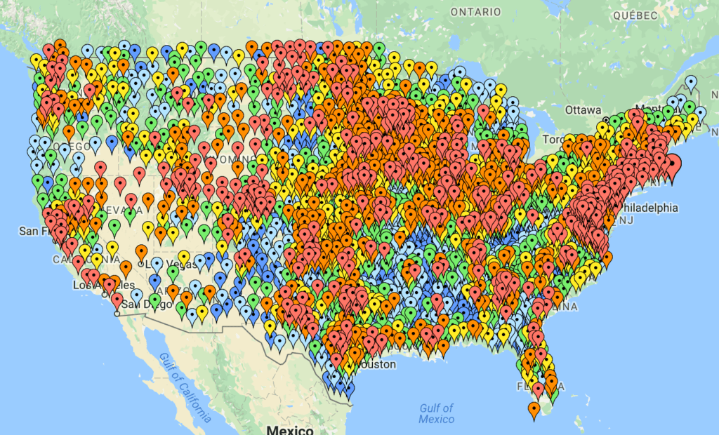 Google Maps With So Many Markers
