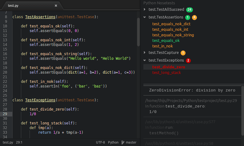 Ide atom python настройка