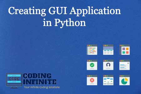 Creating GUI Application in Python