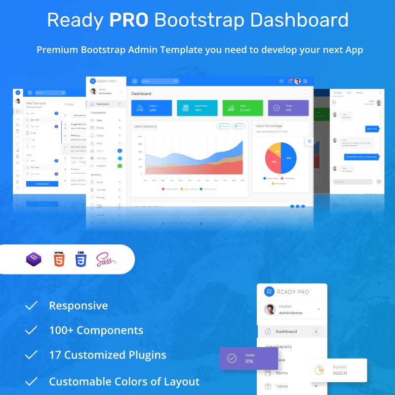 READY PRO BOOTSTRAP DASHBOARD ADMIN TEMPLATE