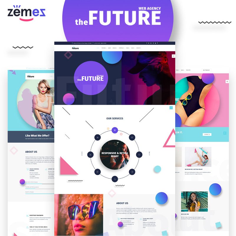 THE FUTURE MULTIPURPOSE HTML5 TEMPLATE