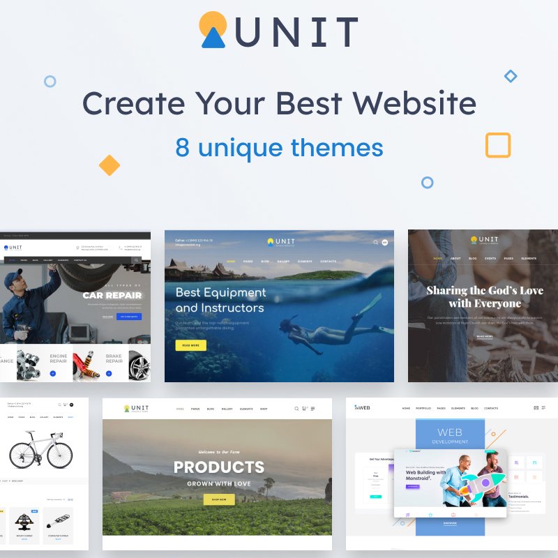 Unit HTML5 Template