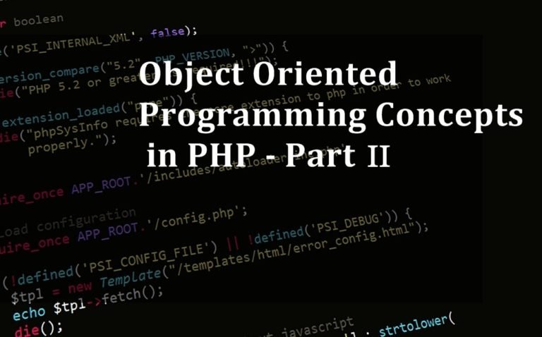 OOP in PHP – Inheritance | Encapsulation | Abstraction | Polymorphism