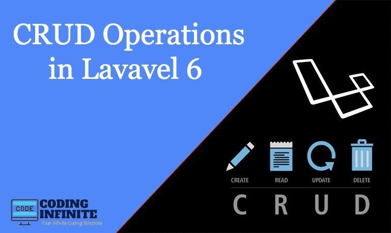 CRUD Operations in Laravel 6 Tutorial with Example