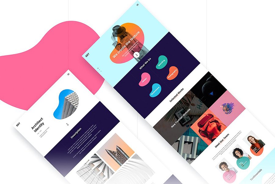 Oxy Creative Sketch Template