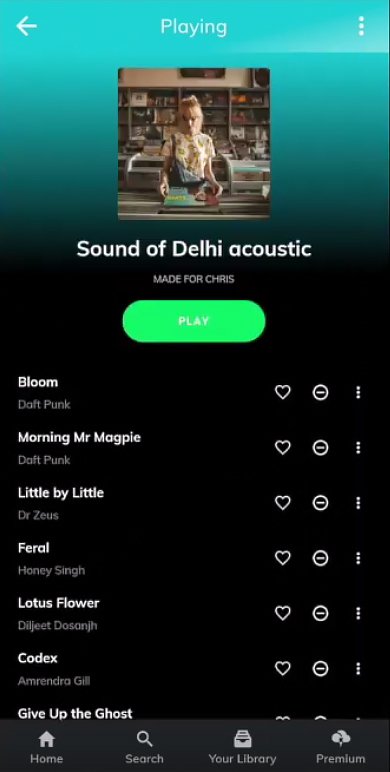 Ionic 4 Spotify App Template