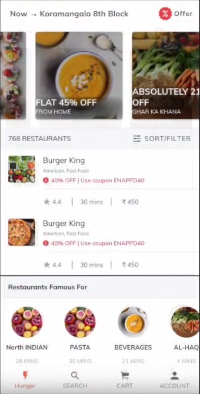 FOOD ORDERING APP TEMPLATE