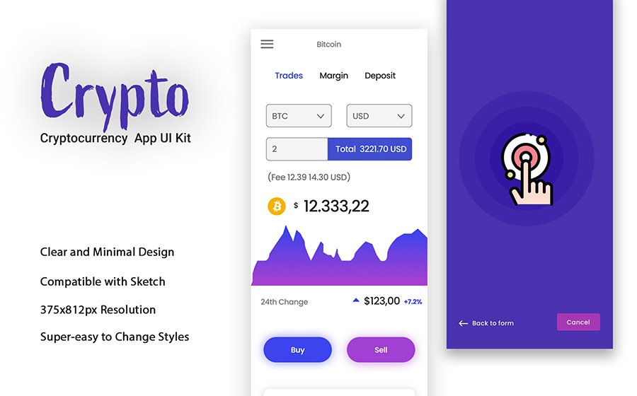 Crypto Sketch Template